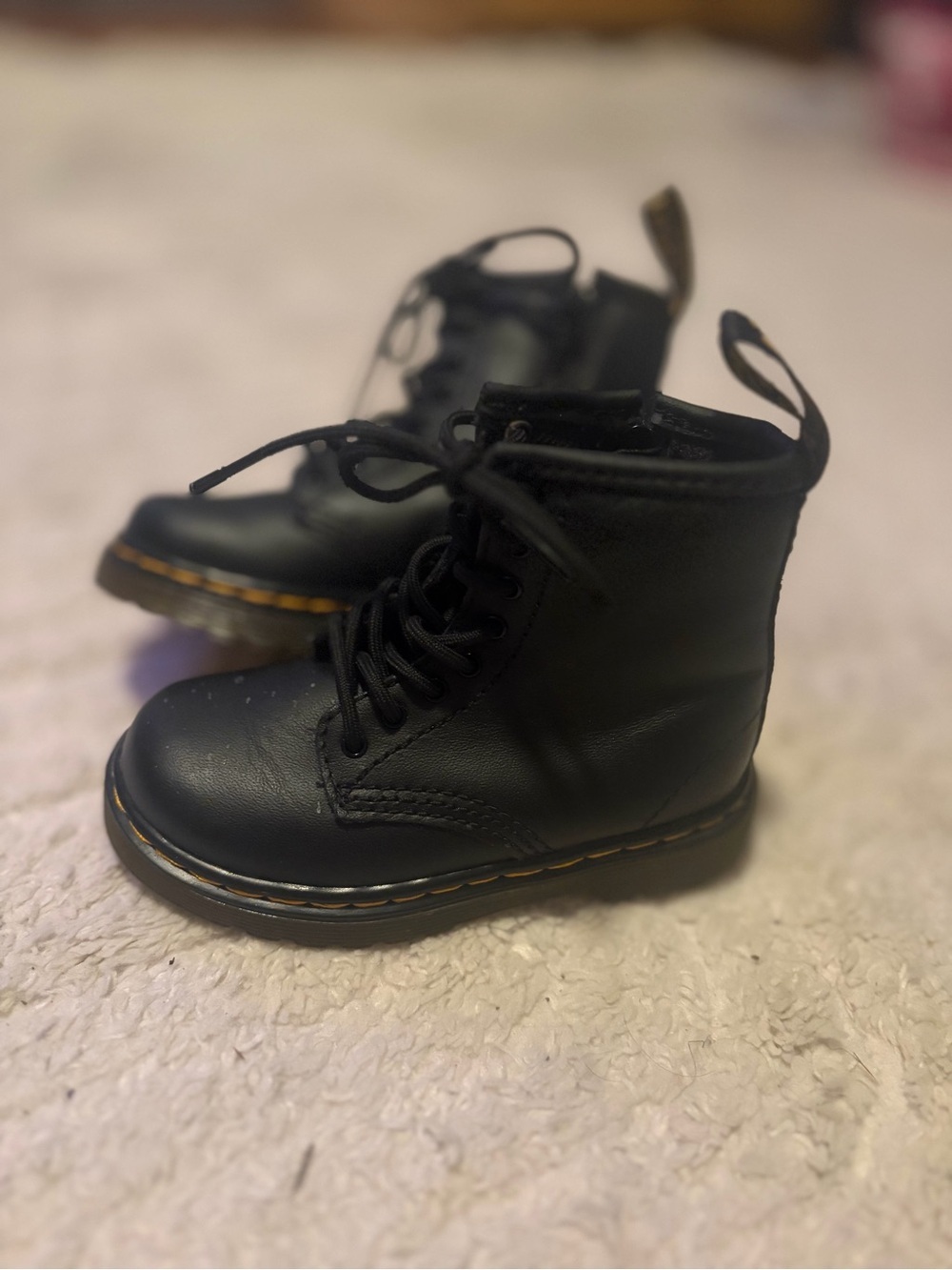 Dr Martens 1460 Boot Kids in Black Toddler US 7